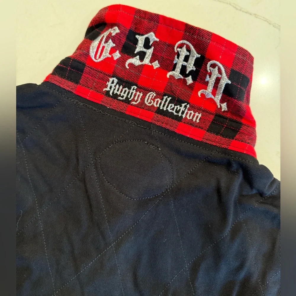 Godspeed Classic Field Rugby Shirt w Flannel Collar, Size 3XL, NWT, NIB - Picture 3 of 4